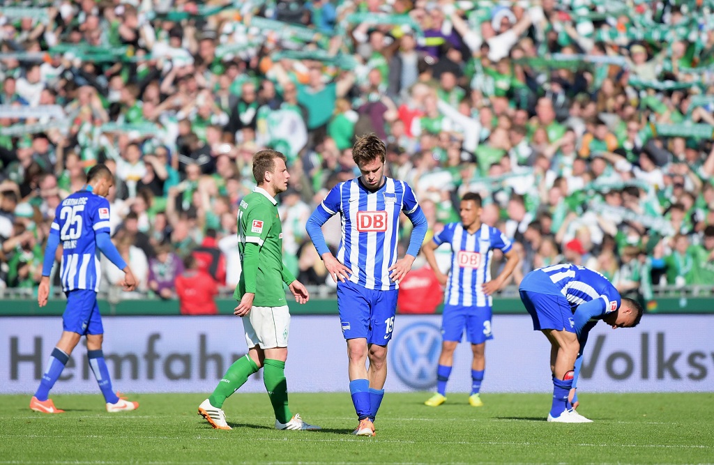 Foto: City-Press GmbH - Fassungslose Herthaner